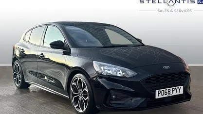 Used Ford Focus ST-Line X 125 HP (91 kW) 2019 Blue Hatchback