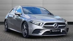 Mojave silver Used 2020 Mercedes A180 AMG line Hatchback | £15,990 (Fair price)