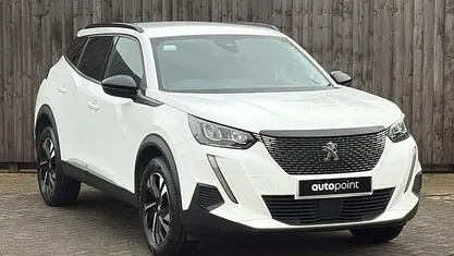 White Used 2022 Peugeot 2008 Allure Premium SUV | £12,799 (Fair price)