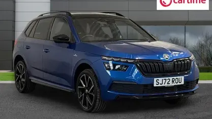 Used Skoda Kamiq Monte Carlo 150 HP (110 kW) 2022 Blue SUV