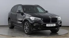 Black Used 2021 BMW X3 M Sport SUV | £29,995 (Fair price)