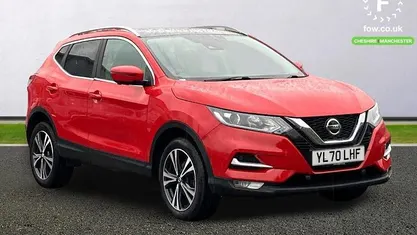 Used Nissan Qashqai N-Connecta 158 HP (116 kW) 2021 Red SUV