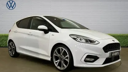 Used Ford Fiesta ST-Line X 125 HP (91 kW) 2021 White Hatchback