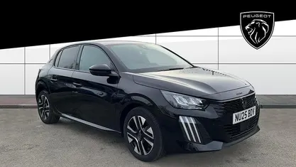 Used Peugeot 208 Allure 101 HP (74 kW) 2025 Black Hatchback