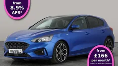 Blue Used 2019 Ford Focus ST-Line X Hatchback | £11,259 (Fair price)
