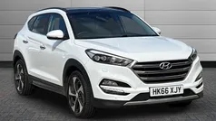 White Used 2016 Hyundai Tucson Premium SE SUV | £12,750 (Fair price)