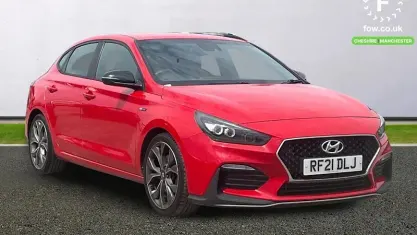 Used Hyundai i30 N Line 140 HP (102 kW) 2021 Red Hatchback