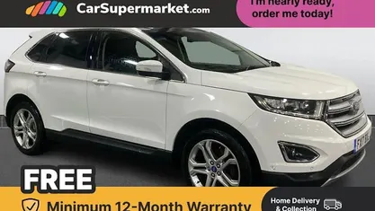 Used Ford Edge Titanium 211 HP (155 kW) 2017 White SUV