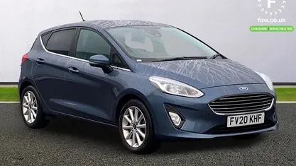 Used Ford Fiesta Titanium 125 HP (91 kW) 2020 Blue Hatchback