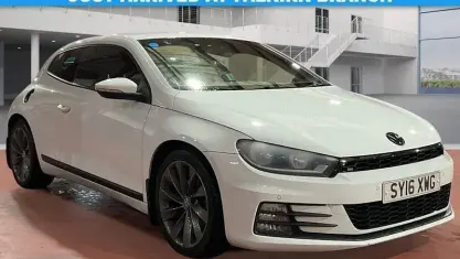 Used VW Scirocco GT 125 HP (91 kW) 2016 White Coupe
