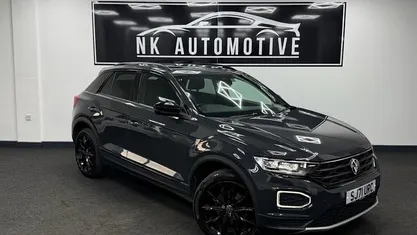 Grey Used 2021 VW T-Roc Black Edition SUV | £14,290 (Fair price)