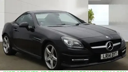 Used Mercedes SLK250 AMG 204 HP (150 kW) 2014 Black Cabriolet