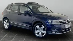 Blue Used 2020 VW Tiguan SEL SUV | £19,395 (Fair price)