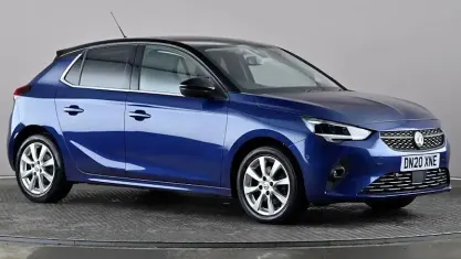 Used Vauxhall Corsa Elite 101 HP (74 kW) 2020 Blue Hatchback
