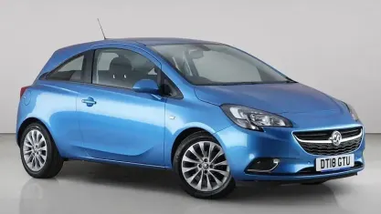 Used Vauxhall Corsa 90 HP (66 kW) 2018 Blue Hatchback