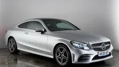 Silver Used 2020 Mercedes C300 AMG Line Premium Plus Coupe | £22,400 (Fair price)
