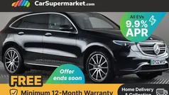 Black Used 2022 Mercedes EQC400 AMG line SUV | £26,697 (Fair price)