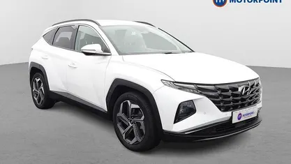 White Used 2023 Hyundai Tucson Premium SUV | £22,899 (Fair price)