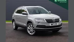 Meteor grey Used 2022 Skoda Karoq SE L SUV | £20,500 (Fair price)