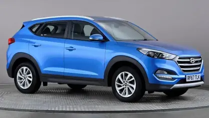 Used Hyundai Tucson SE 136 HP (100 kW) 2018 Blue SUV