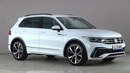 Used VW Tiguan R-line 150 HP (110 kW) 2022 White SUV