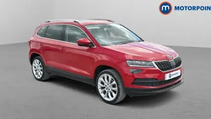 Used Skoda Karoq 150 HP (110 kW) 2021 Red SUV