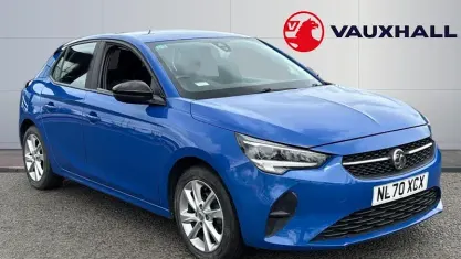 Used Vauxhall Corsa 75 HP (55 kW) 2020 Blue Hatchback