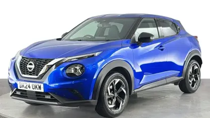 Used Nissan Juke N-Connecta 114 HP (83 kW) 2023 Blue SUV