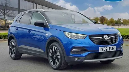 Used Vauxhall Grandland X Edition 131 HP (96 kW) 2021 Blue SUV