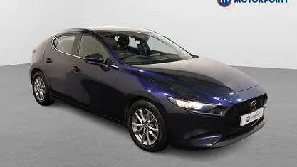 Blue Used 2025 Mazda 3 Center-Line Hatchback | £17,049 (Good price)