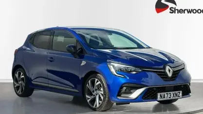 Used Renault Clio RS Line 90 HP (66 kW) 2023 Blue Hatchback
