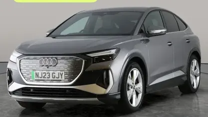 Używany Audi Q4 Sportback e-tron S-Line 150 kW (204 KM) 2023 Szary SUV