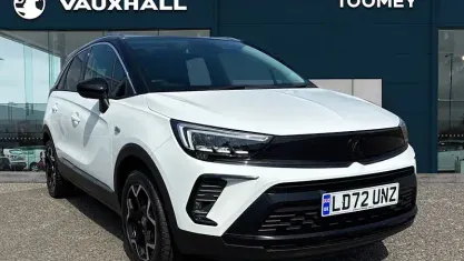 Used Vauxhall Crossland Ultimate 131 HP (96 kW) 2022 White SUV