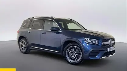 Used Mercedes GLB220 AMG Line Premium 190 HP (139 kW) 2021 Blue SUV
