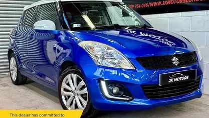 Blue Used 2014 Suzuki Swift SZ-L Hatchback | £5,499 (Fair price)