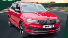 Red Used 2019 Skoda Karoq SportLine SUV | £19,306 (Fair price)