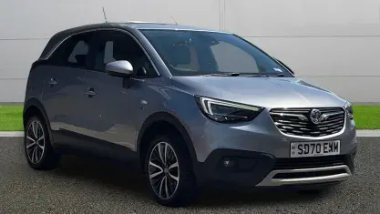 Used Vauxhall Crossland X Elite 131 HP (96 kW) 2020 Grey SUV