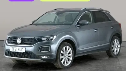 Begagnad VW T-Roc SEL 150 HK (110 kW) 2021 Grå SUV