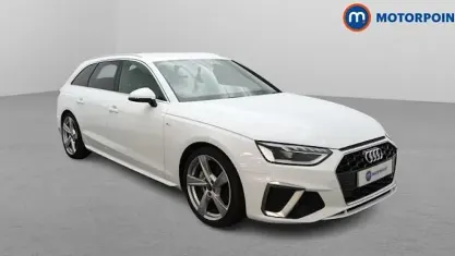 Used Audi A4 S-Line 204 HP (150 kW) 2024 White Estate