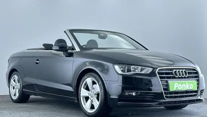 Used Audi A3 Cabriolet Sport 150 HP (110 kW) 2016 Black Cabriolet