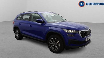 Begagnad Skoda Kodiaq SE Drive 150 HK (110 kW) 2022 Blå SUV