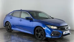 Blue Used 2017 Honda Civic SR Hatchback | £11,150 (Fair price)
