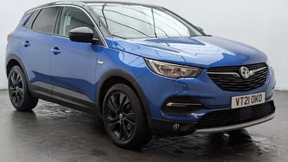 Used Vauxhall Grandland X SRi 131 HP (96 kW) 2021 Blue SUV