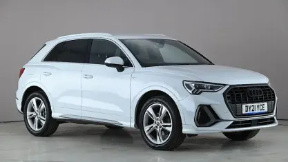 Used Audi Q3 S-Line 150 HP (110 kW) 2021 White SUV