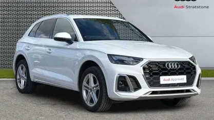 Used Audi Q5 S-Line 204 HP (150 kW) 2024 White SUV