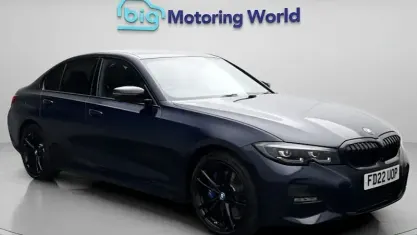 Used BMW 330e M Sport 292 HP (214 kW) 2022 Blue Sedan