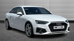 Arkona white Used 2024 Audi A4 S-Line Sedan | £25,350 (Fair price)