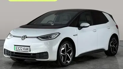 Used VW ID.3 Pro 150 kW (204 HP) 2022 White Hatchback