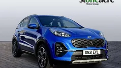Blue Used 2021 Kia Sportage GT-Line SUV | £16,000 (Fair price)
