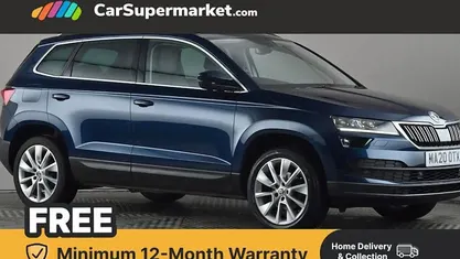 Used Skoda Karoq SE L 150 HP (110 kW) 2020 Blue SUV